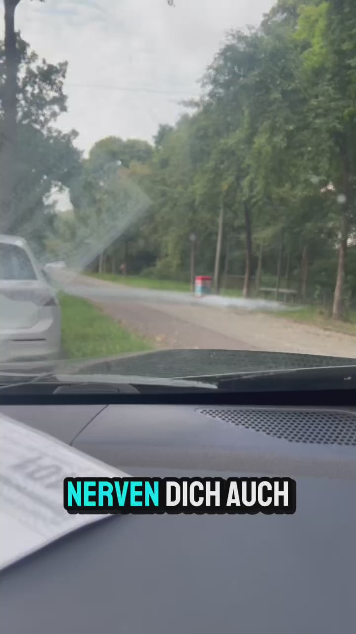 ParkGrip Halter für Bewohnerparkausweis DIN A6, selbsthaftend und wiederverwendbar, ohne Klebereste